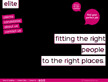 Tablet Screenshot of elitedig.com